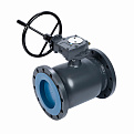 065N0261GR RJIP Premium Кран шаровой FF DN250 PN16 WG (фланцевый, с редуктором, С/П), Ридан